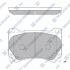 HI-Q Колодки гальмівні передні Hyundai Genesis (12-) HI-Q Hi-Q (SANGSIN) SP1206 (фото 1)