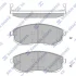 HI-Q Колодки гальмівні передні Nissan Maxima (00-), Infinity G35 AWD (06-) (SP1107-FA) HI-Q Hi-Q (SANGSIN) SP1107FA (фото 1)