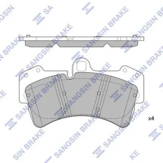 HI-Q Колодки гальмівні передні Audi Q7 (4L) (06-), VW Touareg (7LA,7L6,7L7) (07-), Porsche Cayenne (955) (09-) HI-Q Hi-Q (SANGSIN) SP2197