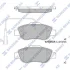 HI-Q Колодки гальмівні передні Fiat 500 (312) (07-), Ford KA (08-) HI-Q Hi-Q (SANGSIN) SP1873 (фото 1)