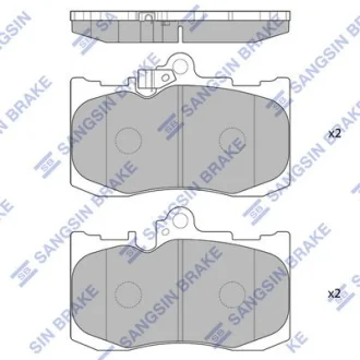 HI-Q Колодки гальмівні передні Lexus GS350 (13-), IS350 (12-) HI-Q Hi-Q (SANGSIN) SP1773