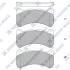 HI-Q Колодки гальмівні передні Lexus IS F (08-) HI-Q Hi-Q (SANGSIN) SP1775 (фото 1)