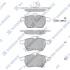 HI-Q Колодки гальмівні передні Opel Astra G (-05), Zafira (02-), SAAB 9-3 (YS3E) (97-) HI-Q Hi-Q (SANGSIN) SP1757 (фото 1)