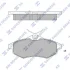 HI-Q Колодки гальмівні передні (p/spring 4шт) Citroen C2 (JM) (03-), C3 I (FC) (02-) HI-Q Hi-Q (SANGSIN) SP1747 (фото 1)