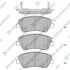 HI-Q Колодки гальмівні передні Renault Fluence (10-), Megane III (09-), Scenic III (09-) HI-Q Hi-Q (SANGSIN) SP1687 (фото 1)