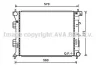AVA Радіатор охолодження двигуна Hyundai Elantra (11-15), i30 (11-)/KIA Ceed 1.4-1.6 CRDi AVA AVA COOLING HY2338 (фото 1)