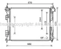 AVA Радіатор охолодження двигуна Hyundai Accent (11-17) 1.6 CRDi AT AVA AVA COOLING HY2270 (фото 1)