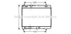 AVA Радіатор охолодження двигуна Toyota Yaris (05-) 1,0i 1,3i, Yaris (11-) 1,0i MT AVA AVA COOLING TOA2357 (фото 1)