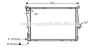 AVA Радіатор охолодження двигуна BMW X3e83 MT/AT AVA AVA COOLING BW2304 (фото 1)
