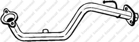 Труба вихлопна Nissan Micra 02-10, NIissan Note 06-13 BOSAL 790105