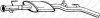 Глушник передній Renault CLIO II 99-10, Renault Symbol 05-14 BOSAL 200361 (фото 1)