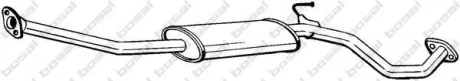 Глушник передній Nissan Micra 03-10 BOSAL 284083
