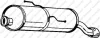 BOSAL 190359 Глушник задня частина Peugeot 206 98-00 (190359) BOSAL 190359