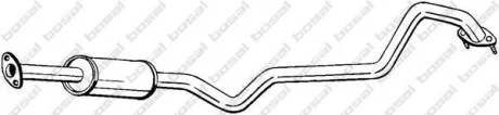 Глушник, алюм. сталь, передн. част. NISSAN ALMERA (00-02) (285-417) BOSAL 285417