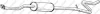 Глушник середня частина CITROEN C3 (02-11) (287-089) BOSAL 287089 (фото 1)