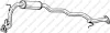 Глушник середня частина HONDA Jazz (02-08) (283-451) BOSAL 283451 (фото 1)