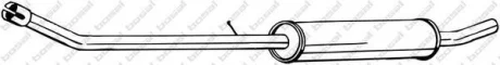 Глушник середня частина DUSTER 10- (284-637) BOSAL 284637