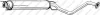 BOSAL 285409 Глушник середня частина OPEL VECTRA B 00-02 (285-409) BOSAL 285409