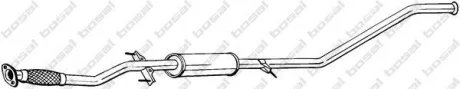 Глушник середня частина HYUNDAI I10 08- (293-005) BOSAL 293005