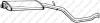 Глушник середня частина PEUGEOT 206 98-00 (281-609) BOSAL 281609 (фото 1)