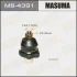 Masuma MB4391 Опора кульова передній верх NISSAN Pathfinder (86-95), Terrano (92-07) (MB4391) MASUMA MB4391