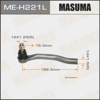 Наконечник кермовий Honda CIVIC 06- MASUMA MEH221L