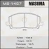 Masuma MS1457 Гальмівні колодки передня AN-658WK, NP1041, P83078 (MS1457) MASUMA MS1457