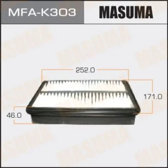 Фільтр повітряний A2517 KIA/ SPORTAGE/ V2000 V2700 04- (MFA-K303) MASUMA MFAK303