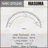 Masuma MK2528 Колодки гальмівні гальма стоянки Lexus LX570/ Toyota Land Cruiser (07-) ( 4 шт) (MK-2528) MASUMA MK2528