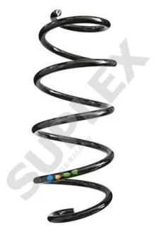 VW Пружина передняя L=351mm Audi A3 1.2 10-,Beetle,Golf V,VI,Skoda Octavia III SUPLEX 39318