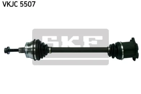 Привідний вал передн лів 590мм AUDI A4 B6, A4 B7 SEAT EXEO, EXEO ST 1.8-4.2 11.00-05.13 SKF VKJC 5507 (фото 1)
