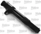 FIAT котушка запалювання Bravo II,Doblo,Panda,Idea,Alfa Romeo,Lancia 1.2/1.4 03- Valeo 245117 (фото 1)