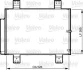 DAIHATSU Радіатор кондиціонера (конденсатор) з осушувачем Terios 05- Valeo 814206 (фото 1)
