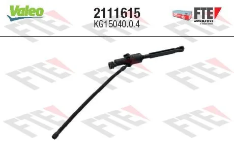 CITROEN Головний циліндр зчеплення C4 I 08-11, PEUGEOT 307 01-05, 308 09-14 Valeo 2111615