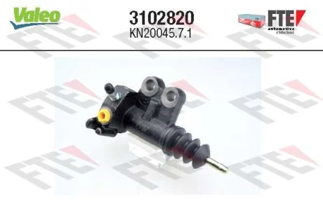 HYUNDAI робочий циліндр зчеплення Terracan 2.5/3.5 01- Valeo 3102820