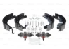 VW Комплект гальмівних колодок SUPER PRO TRANSPORTER T4 90- BOSCH 0204113692 (фото 1)