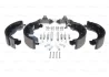 VW Комплект гальмівних колодок SUPER PRO TRANSPORTER T4 90- BOSCH 0204113692 (фото 3)