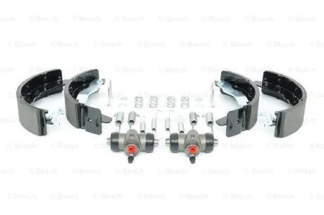 VW Комплект гальмівних колодок PRO TRANSPORTER T3 82- BOSCH 0204113596