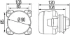 Фара лів/прав 90 mm Classic (H7) FENDT 819 VARIO, 822 VARIO, 824 VARIO, 826 VARIO, 828 VARIO, 922 VARIO, 924 VARIO, 927 VARIO, 930 VARIO, 933 VARIO, 936 VARIO, 939 VARIO HELLA 1K0 008 191-011 (фото 2)