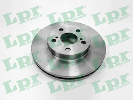 Диск гальмівний передній (кратно 2) Lexus CT (11-)/ Toyota Prius (08-) (D=255mm) LPR T2062V (фото 1)