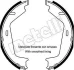 Колодки ручника Volvo XC90 02-/XC 60 I 11- (177,8x25) METELLI 53-0530