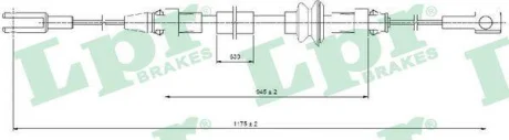 Трос ручника Opel Movano A/ Renault Master II (L=1175/945mm) LPR C0368B
