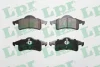 Колодки тормозные дисковые задние Jeep Cherokee (95-01), Grand Cherokee II (05P1 LPR 05P1354 (фото 1)