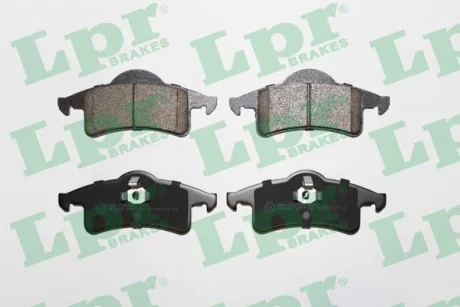 Колодки тормозные дисковые задние Jeep Cherokee (95-01), Grand Cherokee II (05P1 LPR 05P1354