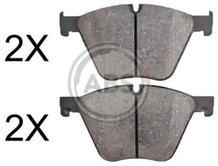 Гальмівні колодки пер. BMW 5 GT (F07)/7 (F01-F04)/X5 (E70/F15) 09-18 (ATE) A.B.S. A.B.S. 37678