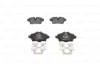 Комплект гальмівних колодок задн, MINI (R56), (R57), (R58), (R59), CLUBMAN (R55), CLUBVAN (R55) 1.4-2.0D 09.06-06.15 0 986 494 645 BOSCH 0986494645 (фото 2)