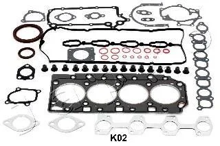 К-кт прокладок двигуна Hyundai H-1 (01-)/KIA Sorento (02-) D4CB 2.5 CRDi JAPKO 49K02 (фото 1)