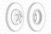 Диск гальмівний передн лів/прав BMW 1 (F20), 1 (F21), 2 (F22, F87), 2 (F23), 3 (F30, F80), 3 (F31), 3 GRAN TURISMO (F34), 4 (F32, F82), 4 (F33, F83), 4 GRAN COUPE (F36) 1.5-3.0H 07.11- FERODO DDF2403C-1 DDF2403C-1