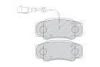 Комплект гальмівних колодок задн, NISSAN CABSTAR, NT400 CABSTAR RVI MAXITY 2.5D/3.0D 09.06- FERODO FVR4054 (фото 3)