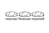 HYUNDAI гальмівні колодки передні H-1,Santa Fe 01-,SsangYong Actyon,Kyron,Rexton 02- REMSA 0771.02 (фото 1)